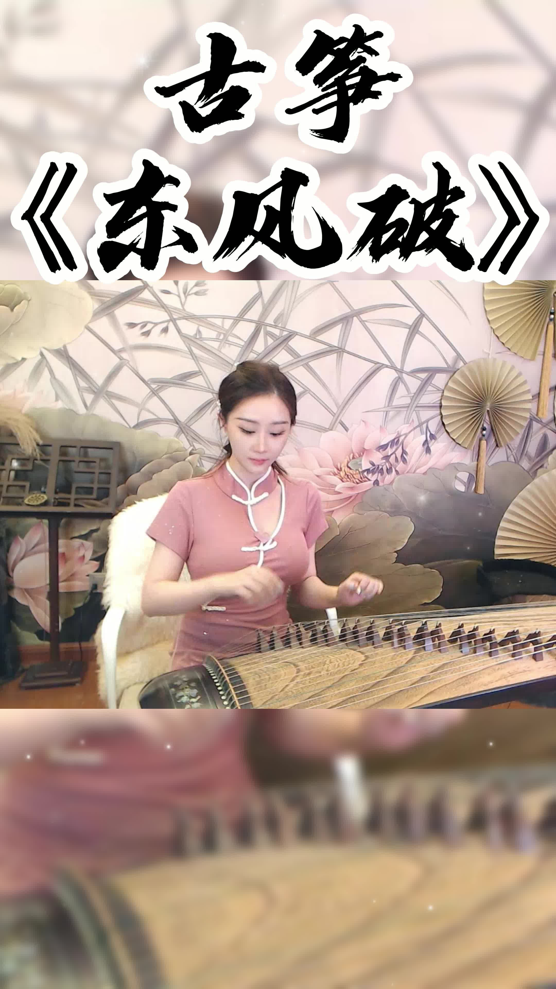 古筝《东风破》,YY4812