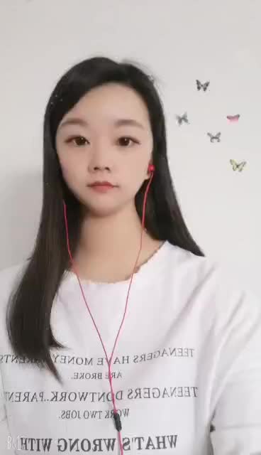 唱的不好，有点紧张