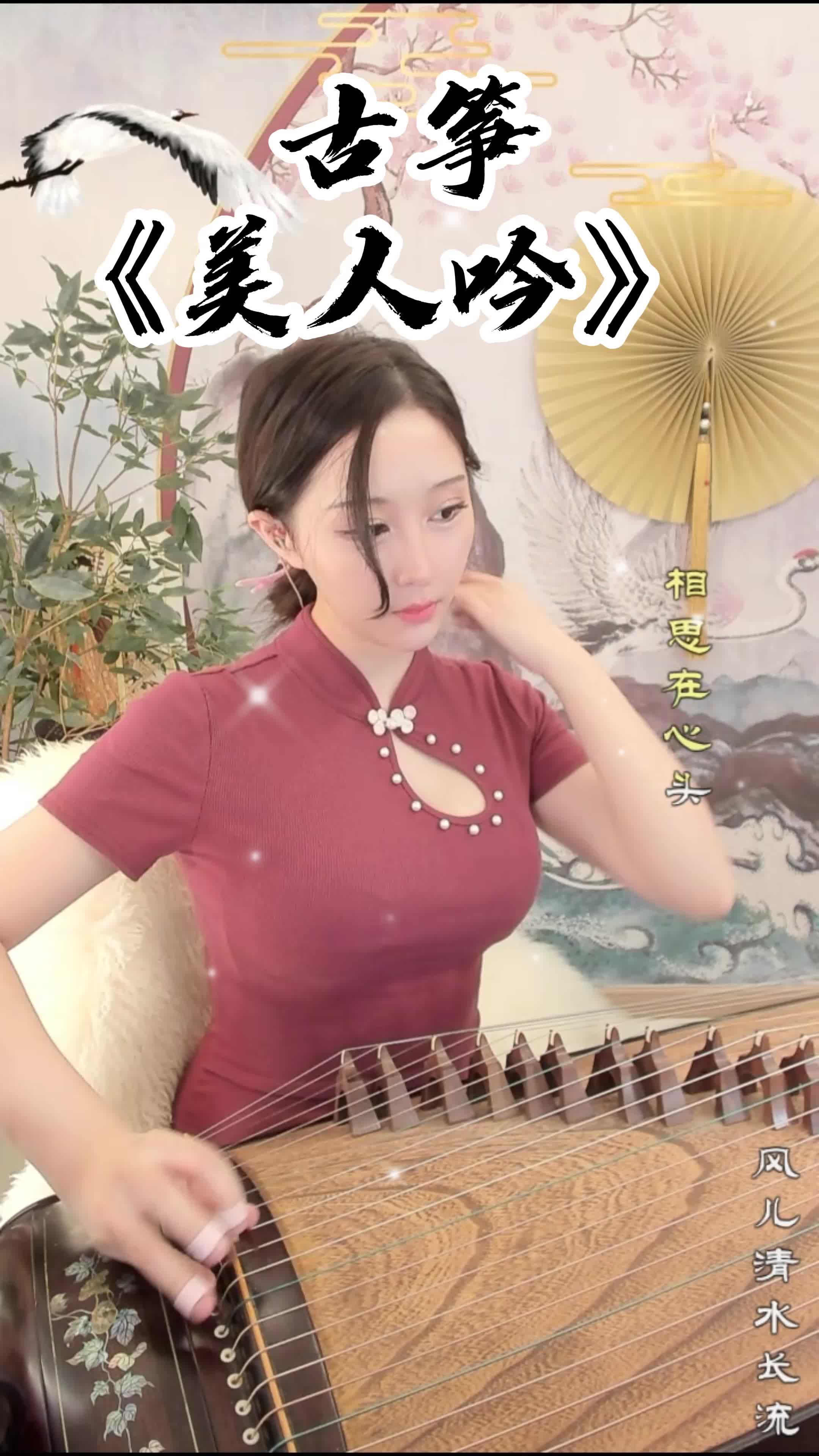古筝《美人吟》