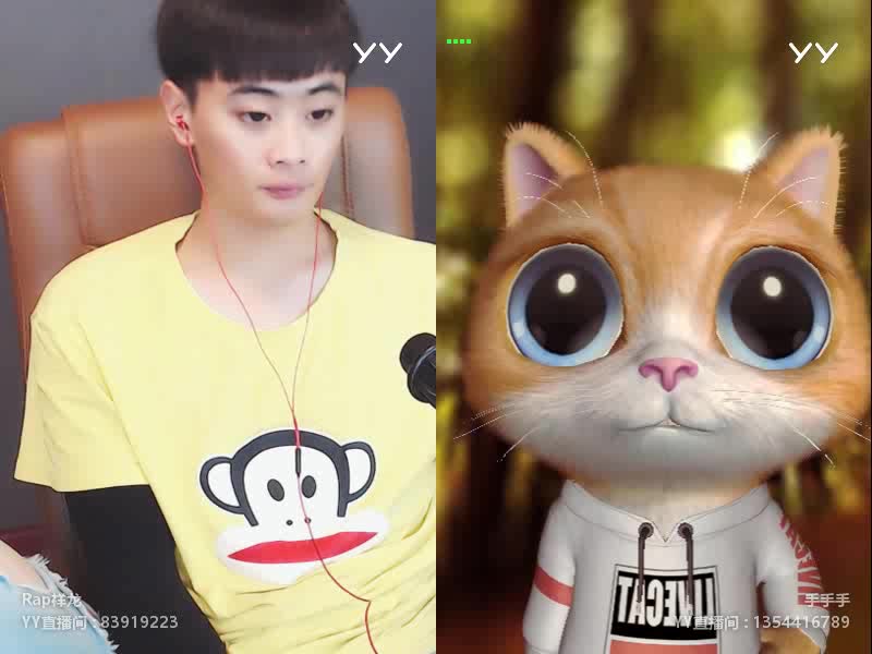 YY模仿主播刘一手偶遇说唱之神rap祥龙而放歌曲自嗨！