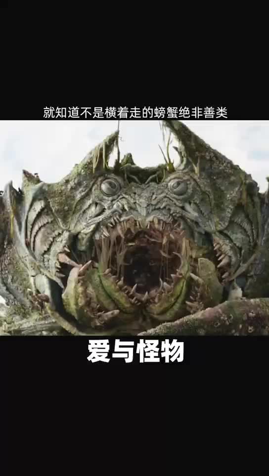 #爱与怪物，爱恨皆有灵，螃蟹也有情。