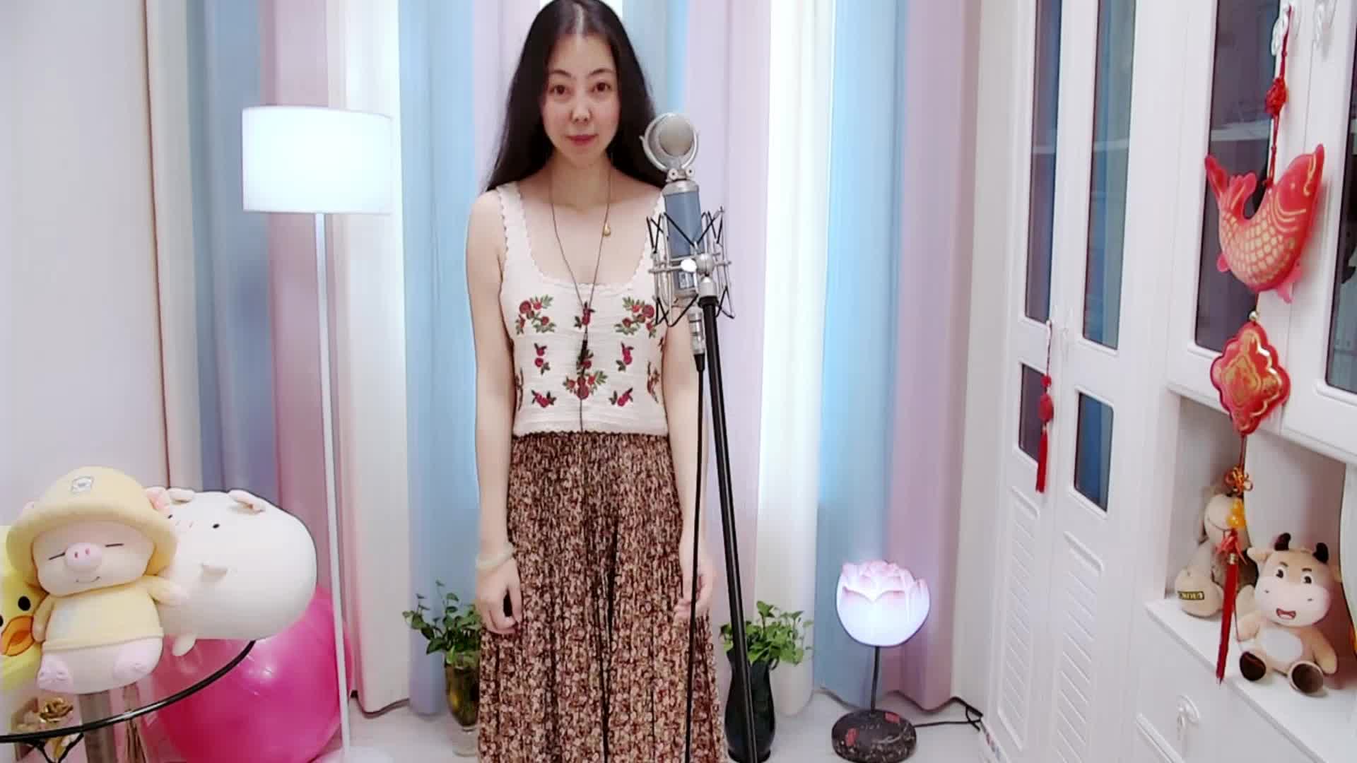 书宝宝直播间演唱《上海滩》